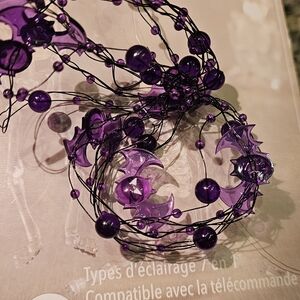 Pier 1 Purple LED String Lights